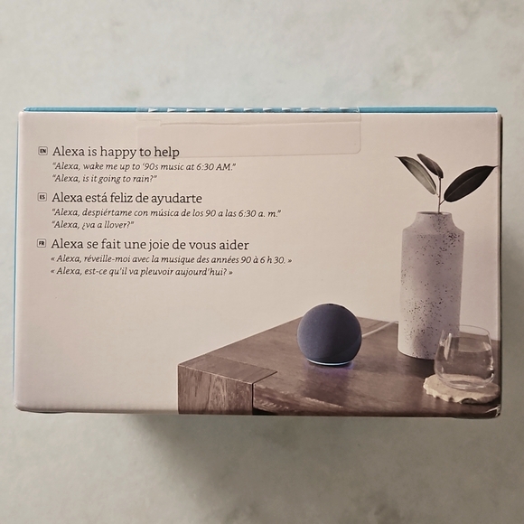 Amazon Echo Dot 5th Gen - Deep Blue - Picture 4 of 6